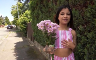 Michy Perez – Latina Fucked in the Garden